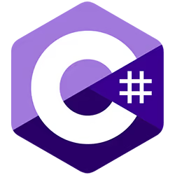C# programming language logo